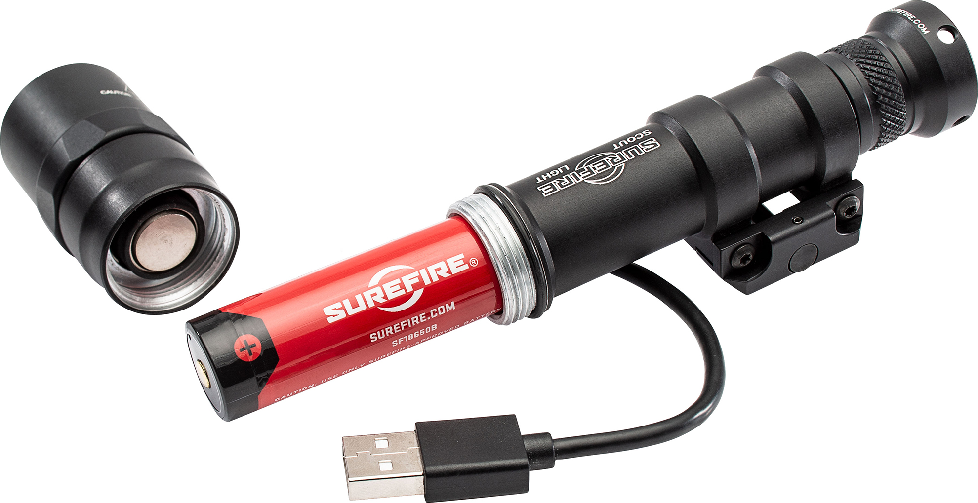 SureFire M600DF with SF18650B battery