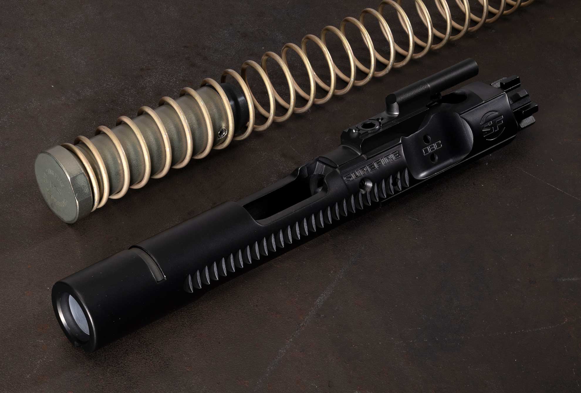 SureFire OBC Optimized Bolt Carrier Group with SureFire buffer and SureFire spring