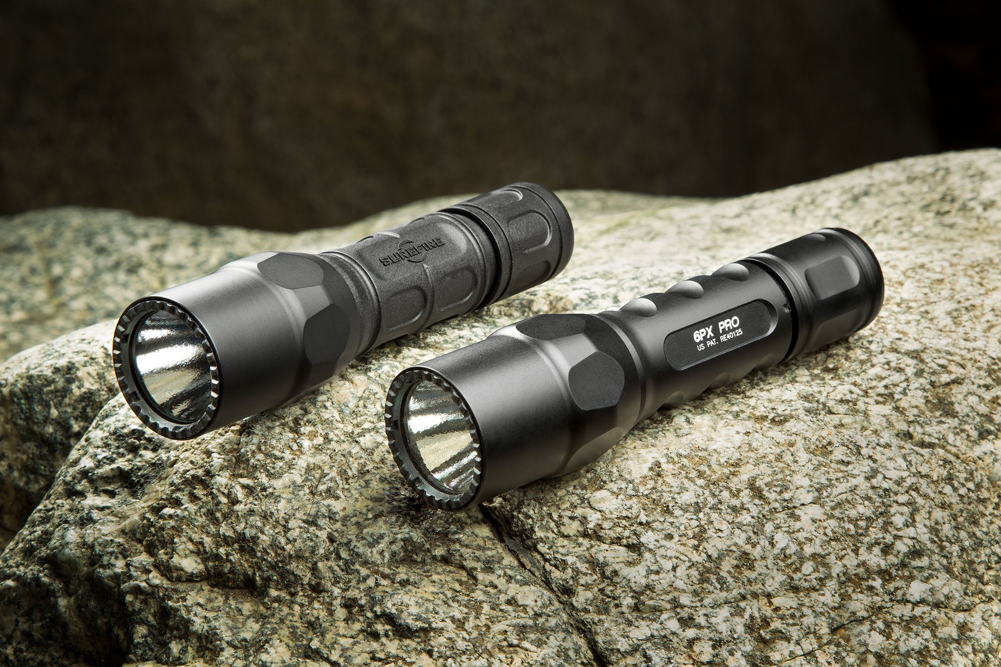 SureFire G2X Tactical on left with 6PX Pro on right 