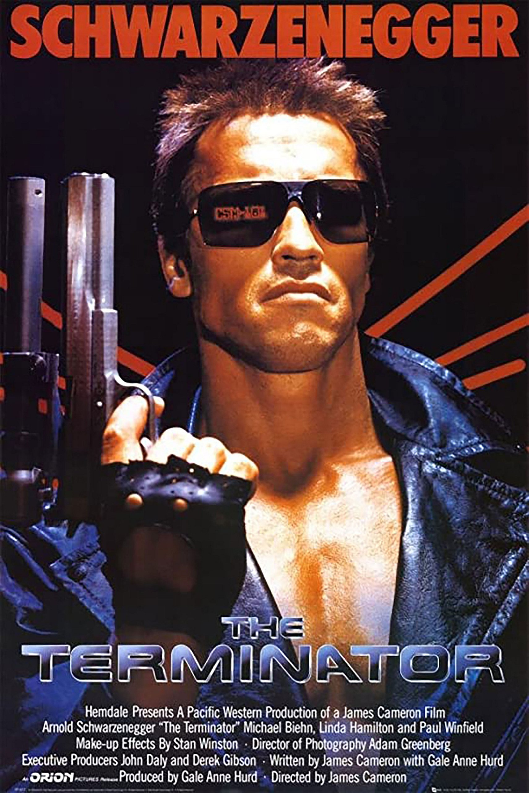 Terminator laser movie poster